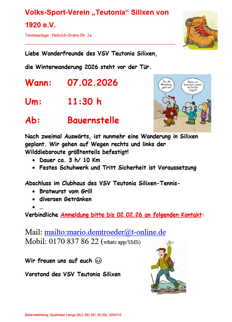 2026 Winterwanderung